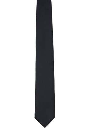 TOM FORD Black Solid Natte Tie