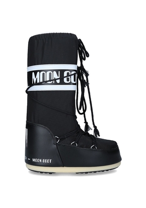 Womens Moon Boot Icon Brand-Print Shell Boots