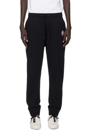 Canada Goose Black Terry Sweatpants