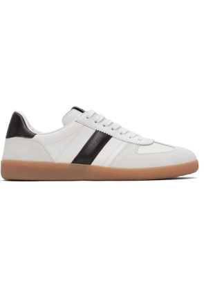 TOM FORD White Suede Archer Sneakers