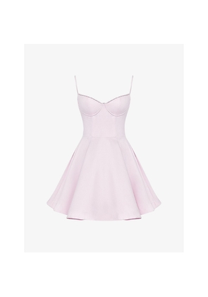 Womens House of CB Minimoiselle Tulle Satin Mini Dress