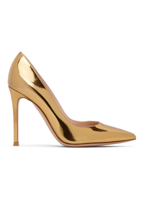 Gianvito Rossi Gold Gianvito 105 Heels