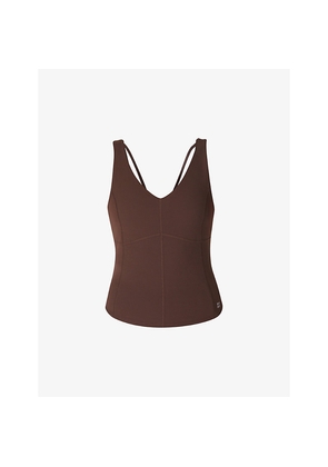 Womens Sweaty Betty Super Soft Sculpting Stretch-Woven Tank Top