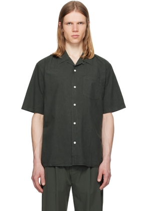 NORSE PROJECTS Green Carsten Cotton Tencel Shirt