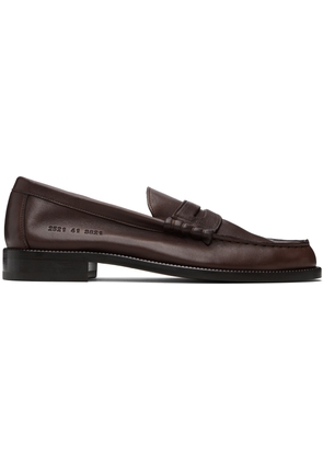 Common Projects Brown Soft Loafers