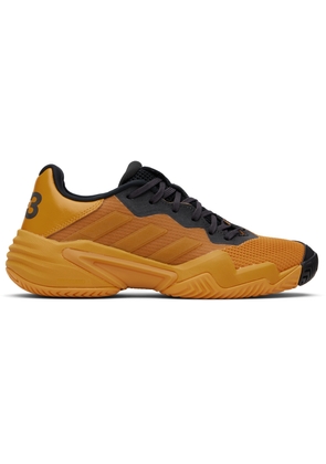 Y-3 Orange & Black Barricade 13 Tennis Sneakers