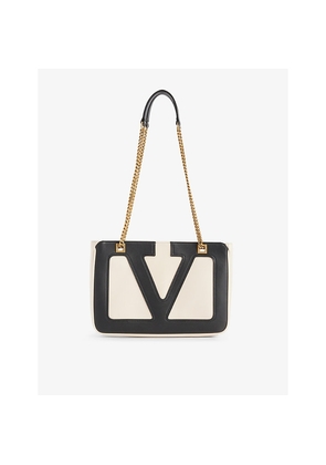 Womens Valentino Garavani Viva Superstar Small Leather Tote Bag