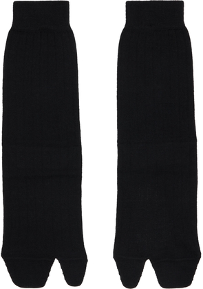 Maison Margiela Black Tabi Socks