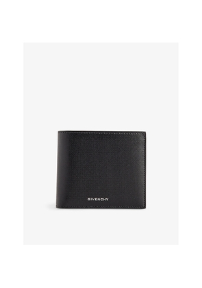 Mens Givenchy Foiled-Branding Leather Wallet