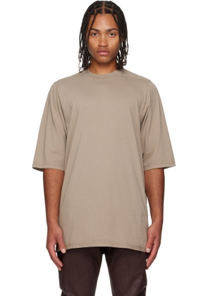 Rick Owens DRKSHDW Taupe Concordians Jumbo SS T-shirt