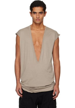 Rick Owens DRKSHDW Taupe Concordians Dylan T-shirt