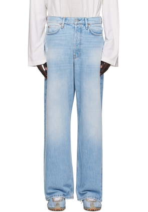Acne Studios Blue Loose Fit 1981 Jeans