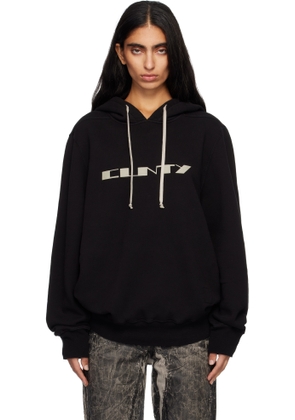 Rick Owens DRKSHDW Black Concordians Oversized Hoodie