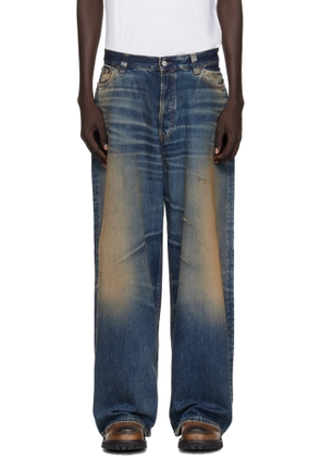 Acne Studios Blue Loose Fit 2023 Jeans