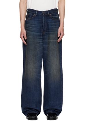 Acne Studios Navy Loose Fit 1981 Jeans