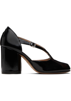 Maison Margiela Black Tabi Pump Heeled Sandals