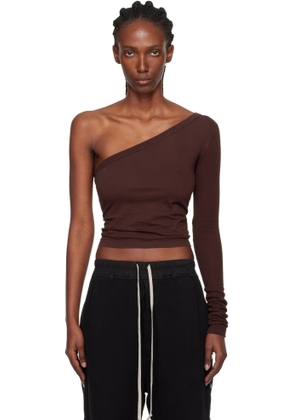 Rick Owens DRKSHDW Burgundy Concordians Ziggy T-shirt