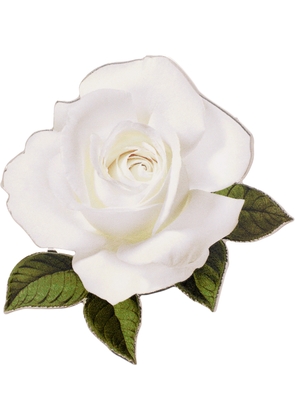 D'heygere SSENSE Exclusive Bridal Capsule Rose Print Single Earring