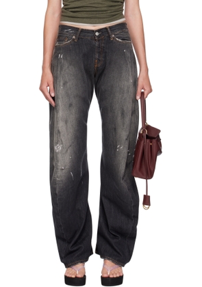 Acne Studios Black Loose Fit 2006F Jeans