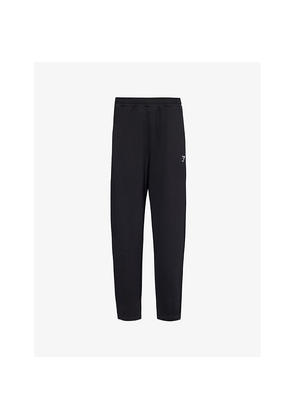 Womens Gymshark Training Straight-Leg Fleece Cotton-Blend Jogging Bottoms
