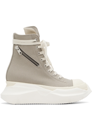 Rick Owens DRKSHDW Taupe Concordians Cargo Abstract Sneaks Sneakers
