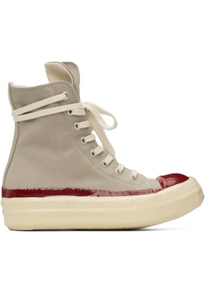Rick Owens DRKSHDW Taupe Concordians Sneaks Sneakers