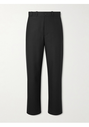 The Row - Ottis Straight-Leg Virgin Wool-Flannel Trousers - Men - Black - UK/US 30