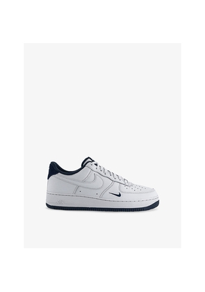 Mens Nike Air Force 1 Lv8 Leather Low-Top Trainers