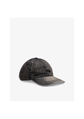 Mens Diesel C-Gable-Black Denim Cap