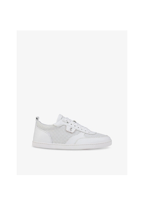 Mens Christian Louboutin Tutti Rui Leather Low-Top Trainers