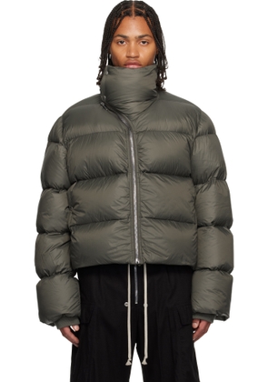 Rick Owens Khaki Concordians Turtle Down Jacket