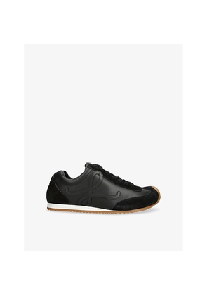 Womens Loewe Ballet Runner 2.0 Low-Top Leather Trainers