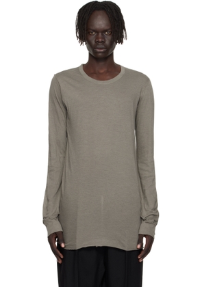 Rick Owens Gray Concordians Basic LS T-shirt