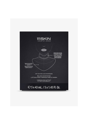 111Skin Black Diamond Neck Masks 5 x 43ml