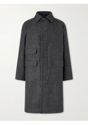 Drake's - Flecked Virgin Wool Coat - Men - Gray - UK/US 36