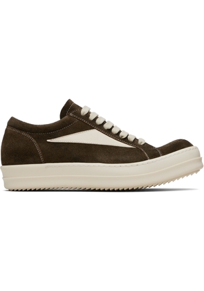 Rick Owens Brown Concordians Vintage Sneaks Sneakers