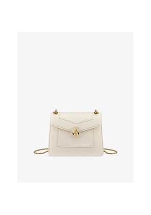 Womens Bvlgari Serpenti Forever Day-To-Night Small Leather Shoulder Bag