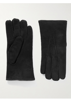 Mr P. - Shearling Gloves - Men - Black - M