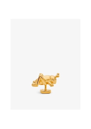 Womens Loewe Grasshopper Brass Pin