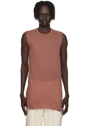 Rick Owens Pink Concordians Basic SL Tank Top