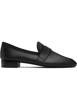 Repetto Black Michael Rubber-Sole Loafers