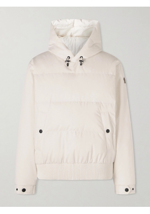 Moncler Grenoble - Hourtine Quilted Gabardine Hooded Down Jacket - Men - White - 1