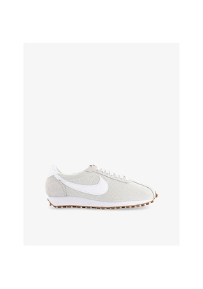 Womens Nike Ld 1000 Logo-Embroidered Suede and Mesh Low-Top Trainers
