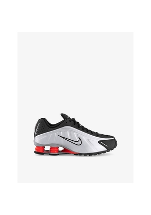Mens Nike Shox R4 Leather and Mesh Mid-Top Trainers