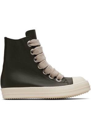 Rick Owens Khaki Concordians Jumbolace Sneakers