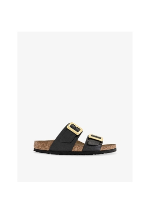Womens Birkenstock Sydney Two-Strap Leather Sandals