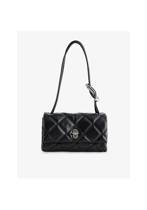 Womens Marc Jacobs The Quilted Mini Dual Leather Shoulder Bag