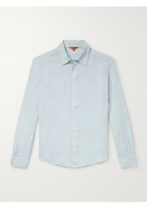 Barena - Linen Shirt - Men - Blue - IT 46