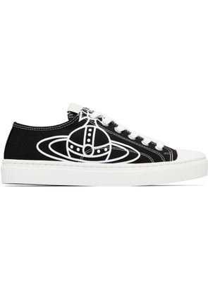 Vivienne Westwood Black Plimsoll Low Top 2.0 Sneakers