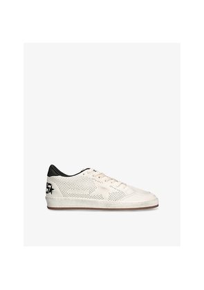 Mens Golden Goose Ball Star Hf Leather Low-Top Trainers